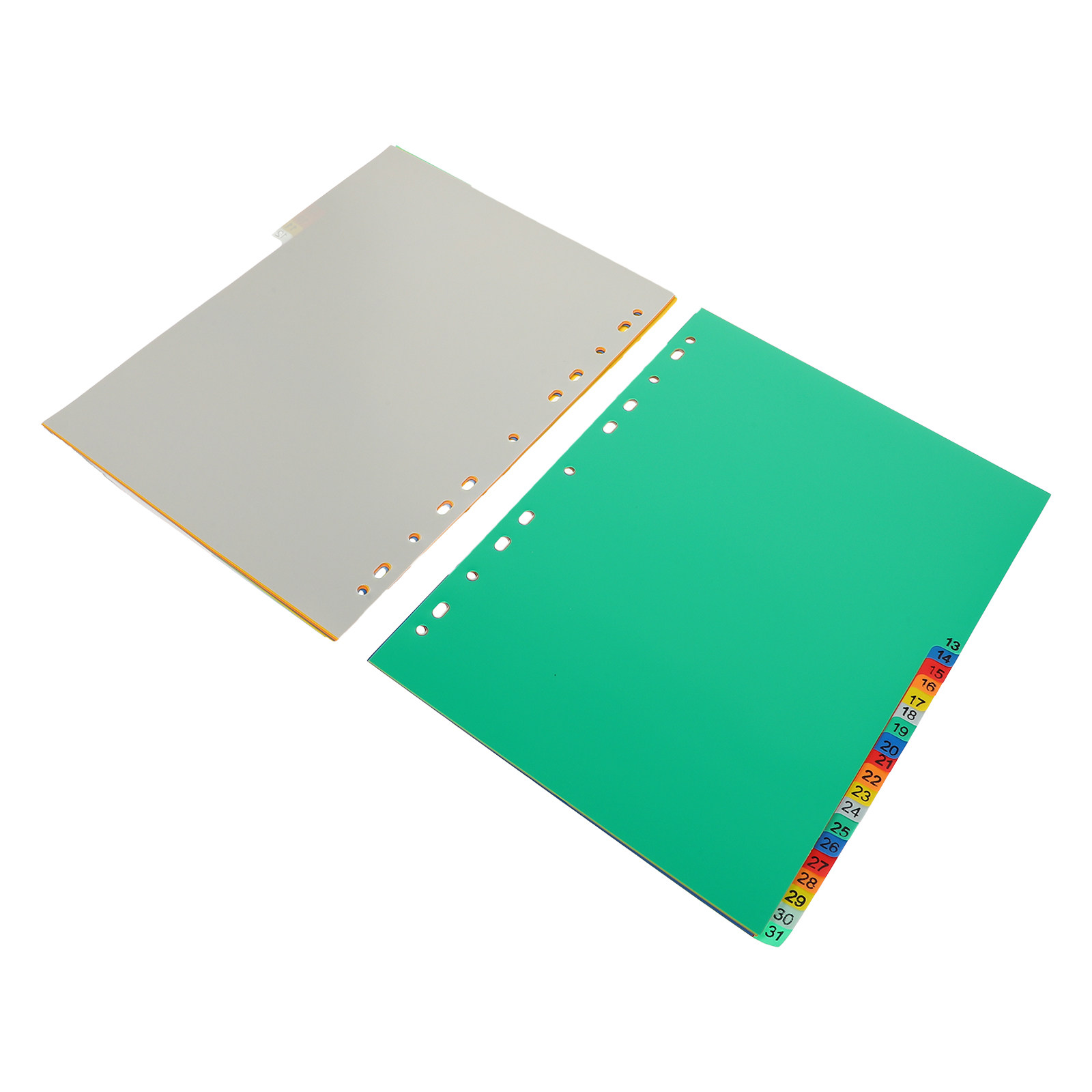 Tab Divider A4 - ชุด 1 ชุด แผ่นแบ่งหน้าแบบมีหมายเลข A4 11