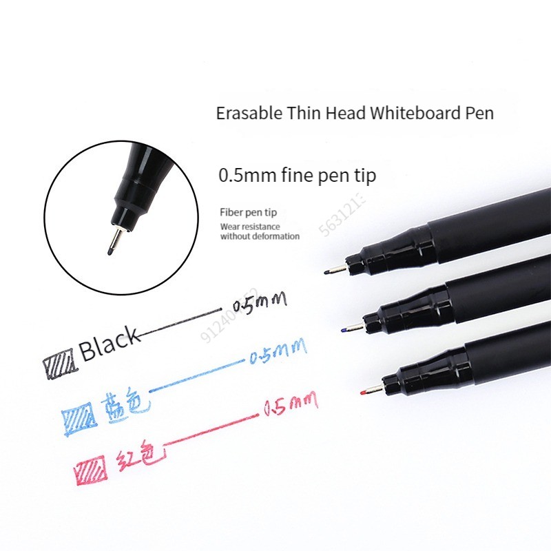 1/3PCS 0.5 มม.Dry Erase Art Ma - Correction Pen Fine บทวิจารณ์และราคา