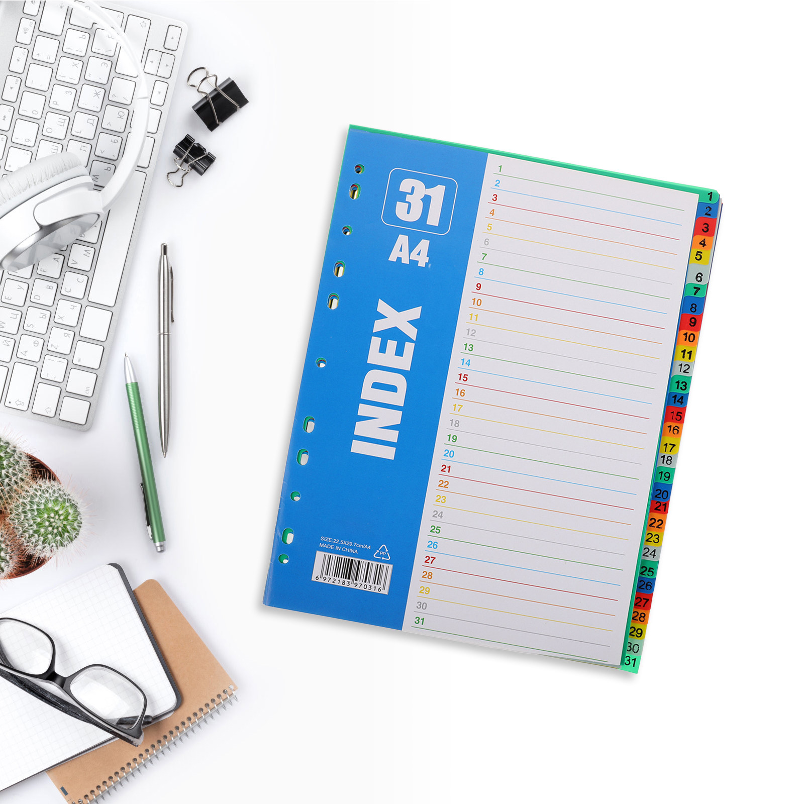 ชุด 1 ชุด แผ่นแบ่งหน้าแบบมีหมา - Tab Divider A4 บทวิจารณ์และราคา
