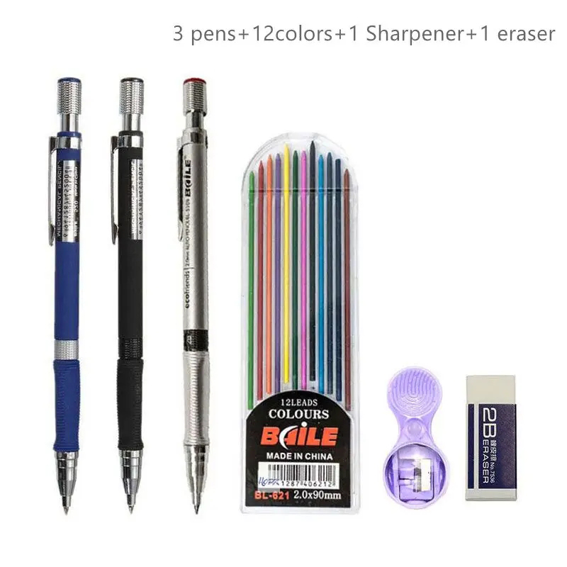 2.0มม.ชุด2B อัตโนมัติดินสอสี/เ - Staedtler Pencil Lumocolor บทวิจารณ์และราคา