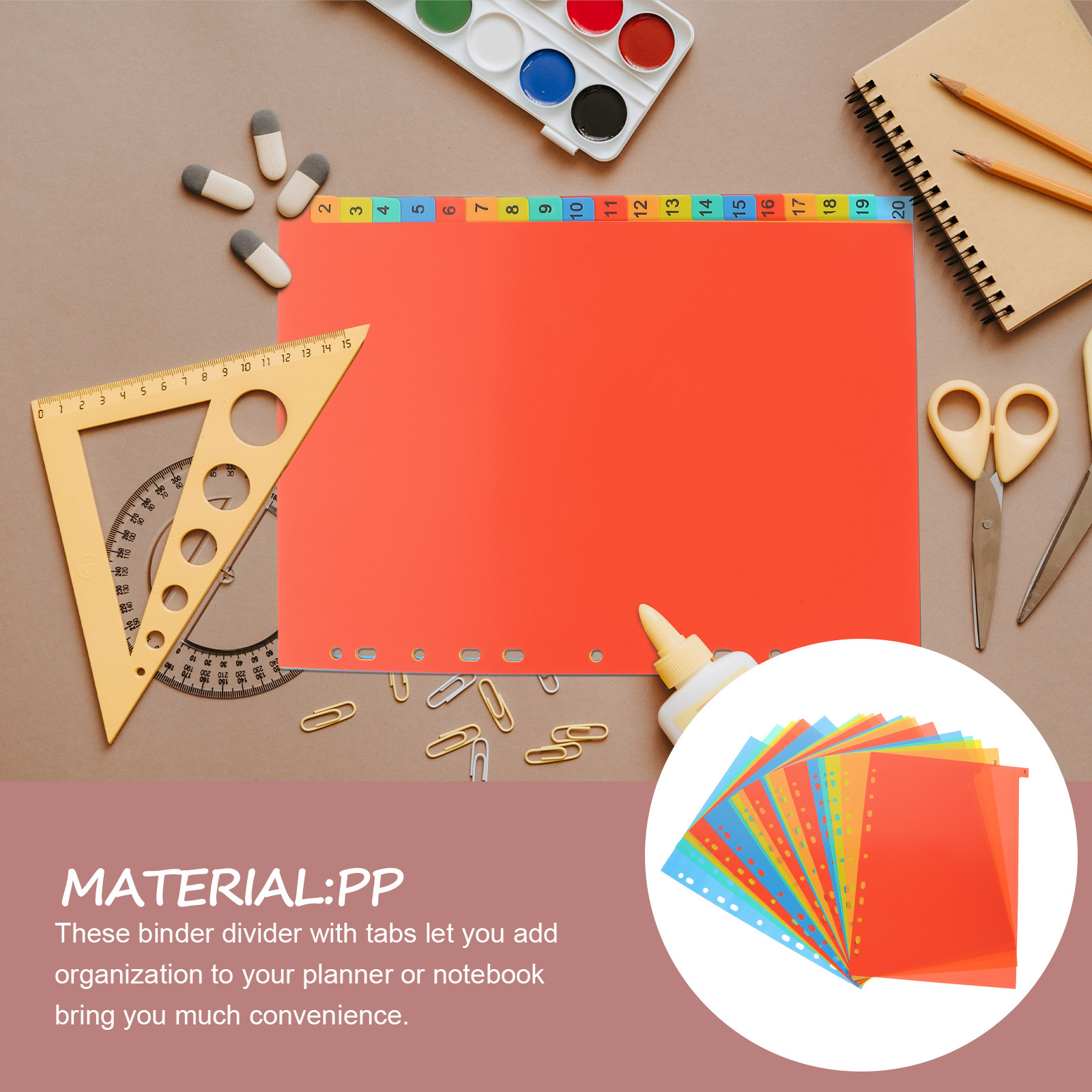 แผ่นแบ่งเอกสารพลาสติก A4 จำนวน - Tab Divider A4 บทวิจารณ์และราคา