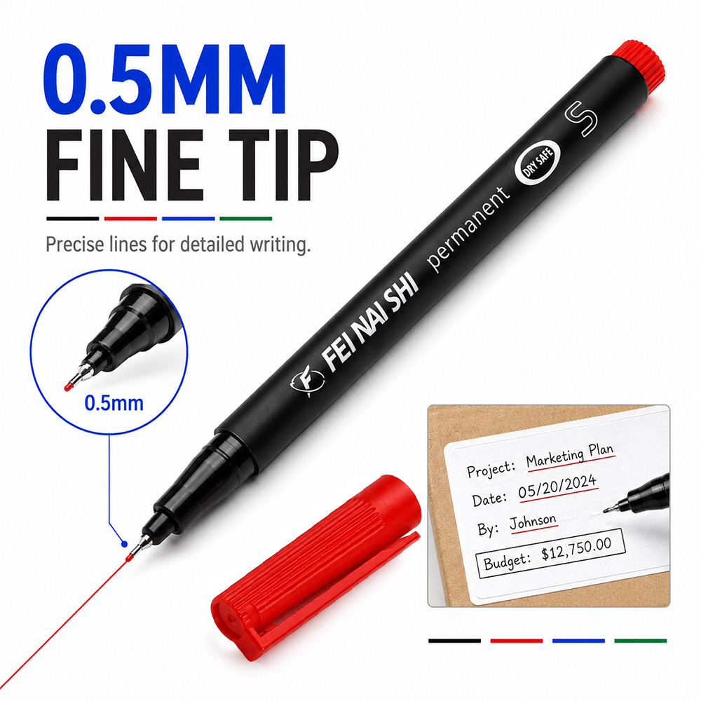 4/12 ชิ้น 0.5 มม. ปากกามาร์กเก - Correction Pen Fine บทวิจารณ์และราคา