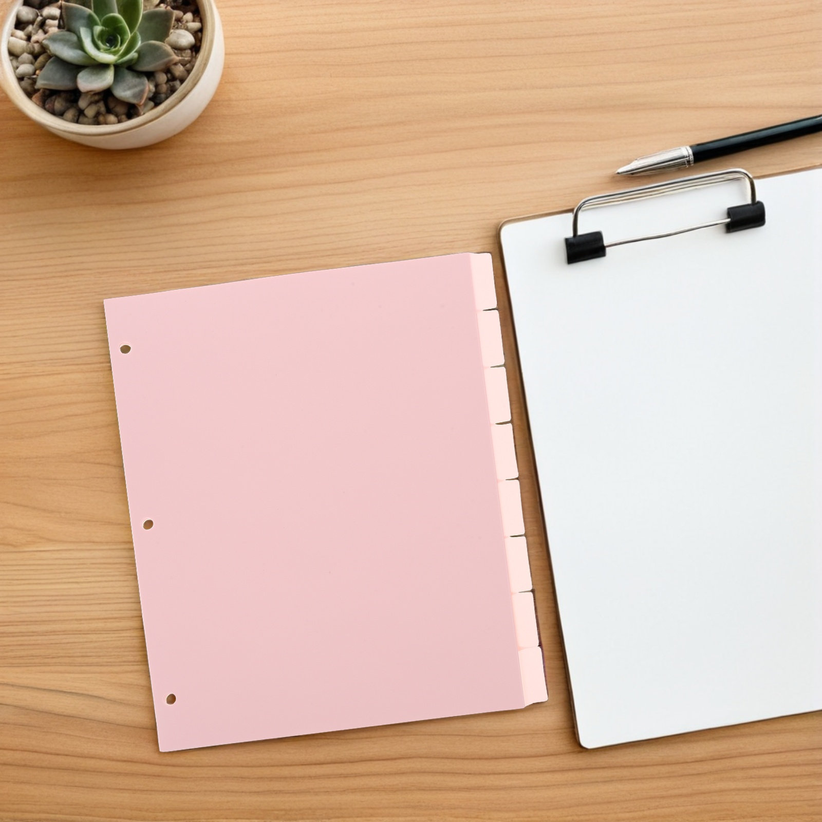 แผ่นแบ่งเอกสาร 8 แผ่น แข็งแรง  - Tab Divider A4 บทวิจารณ์และราคา